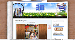 Desktop Screenshot of buch-magazin.com
